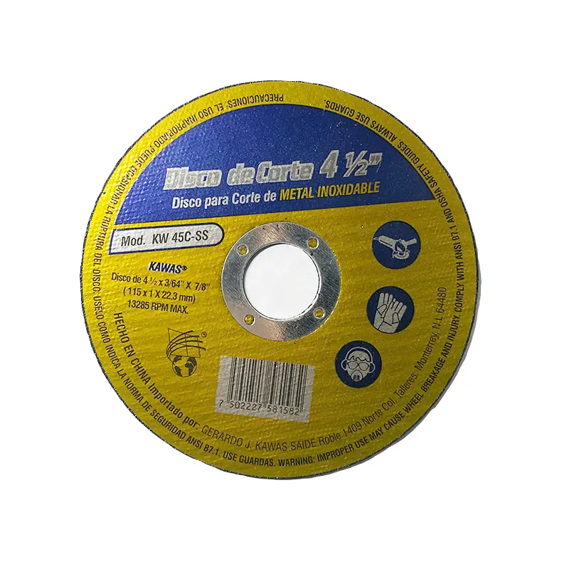  CCR DISCO DE CORTE ACERO INOXIDABLE 
