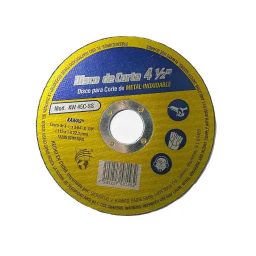  CCR DISCO DE CORTE ACERO INOXIDABLE 