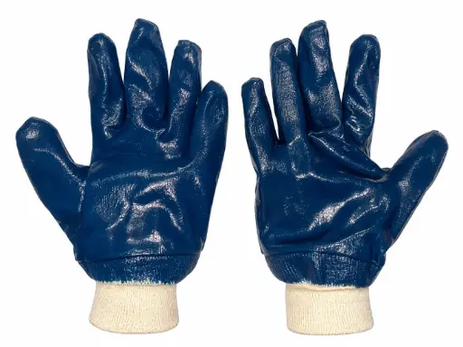 [GUA-NIT-PA-07] CCR GUANTES DE NITRILO CON PUÑO DE ALGODON TALLA 7